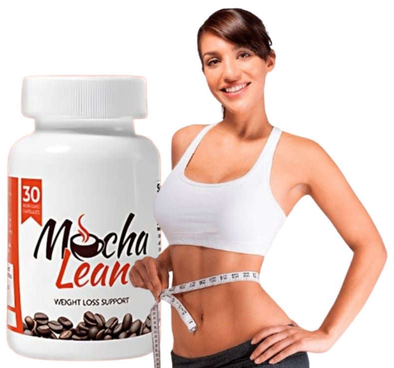 Slim woman with MochaLean weight loss supplement